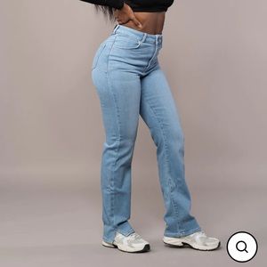 FitJeans Traditional straight leg high waisted